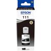 EPSON RICARICA INCHIOSTRO ORIGINALE 111 NERO PIGMENTATO PER EPSON ECOTANK 120 ml - EPSON - C13T03M140