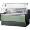 Tecnodom Banco alimentare refrigerato Modello KIBUK300VC Semi ventilato Vetro curvo