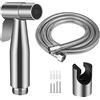 Windfromort Doccetta per Bidet a Mano, Spruzzatore per WC in Acciaio Inox con 1.5M Tubo Flessibile e Staffa a Muro, Set Completo Doccia Bidet per Bambini, Cucina, Igiene Personale e Spruzzatore per Vasino