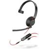 Poly Cuffie Blackwire 5210 USB-A - 207577-201 - Poly (unità vendita 1 pz.)