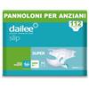 Dailee Slip M - 112x Pannoloni Per Anziani a Mutandina - 4 Confezioni da 28 Pezzi, Assorbenza Super 6,5 Gocce - Mutanda Assorbente Incontinenza Adulto