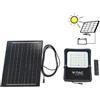 V-TAC FARO LED 20W NATURALE BATTERIE CON PANNELLO SOLARE E TELECOMANDO VT-55300-LED6971