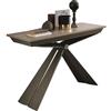 ALTACOM consolle trasformabile in tavolo da pranzo GENESI 195 cm - AC007/195-ROVERE-IMPIALLACCIATO