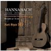 Hannabach Corde per Chitarra Classica, Serie 890 Chitarra Ridotta, 3/4 Misura 57-61 Cm - Corde Singole E6/Mi6 Rivestimento