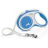 FLEXI Kerbl Flexi Guinzaglio New Comfort per cani fino a 15 kg, colore blu