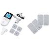 Beurer EM 49 Elettrostimolatore Digitale TENS EMS con Funzione Massaggio Relax + Beurer 66101 Elettrodi Grandi, 4 Pezzi