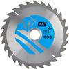 OX Wood Cutting Circular Saw Blade 210/30mm, 28 Teeth ATB