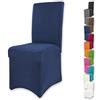Gräfenstayn Stretch coprisedia Henry - schienali Rotondi e angolari - vestibilità bielastica con Guarnizione Oeko-Tex Standard 100: Fiducia certificata (Blu)