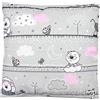 TupTam Federa per Cuscini per Bambini con Motivi Decorativi, Orso Rosa, 40 x 60 cm