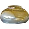 LEONARDO HOME POESIA 018650 - Vaso 14 cm, colore: oro, vetro