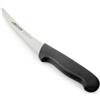 Arcos Coltello Disossatore con Lama in Acciaio Inossidabile Nitrum 140 mm - Coltello Professionale per Tagliare Ossa e Carne, Manico Ergonomico in Polipropilene - Nero, Serie 2900