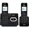 VTech CS2051 Duo Telefono Cordless, 2 Portatili + Segreteria, Modalità ECO+ DECT Telefono fisso Blocco Delle Chiamate Vivavoce Alta Qualità Tasti grandi, Nero