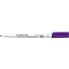 Staedtler Lumocolor 301 - Pennarello cancellabile a secco punta media 1 mm viola, 10 Pezzi
