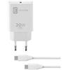 Cellularline Alimentatore da rete CellularLine usb-C 20W
