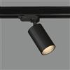 ACB Illuminazione Modrian 3951/10 Faretto a binario Nero, LED GU10 1x8W, Orientabile - ACB 3951-10-T3951080N