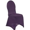 RCZ Decor 4279us Spandex Banchetto Sedia Copertura-Melanzana/Prugna | 1 Pc