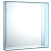 Kartell Only Me Specchio Quadrato, Azzurro, 50x50 cm
