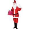 SMIFFYS Costume ragazzo di Babbo Natale, Rosso, con giacca, pantaloni, cappello e cintura Halloween