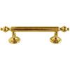 EL ZORRO Imex El Zorro 76020 - Maniglione liscio in ottone lucido, 250 mm