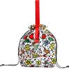 Xzeemo Borsa Porta Pranzo, Sacchetto Porta Pranzo, Pranzo al Sacco in Tessuto, Borse Porta Alimenti Pieghevole, Borsa Pranzo con Coulisse per Donna Uomo Bambini Ragazzo Lavoro Scuola Campeggio (C)