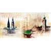 Pro-Art-Bilderpalette Decorazione da Parete Giclée, Legno ingegnerizzato, Multicolore, 100 x 50 cm