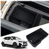 Ruiya per BMW iX EV xDrive40 xDrive50 M60 2022 2023 2024 Console Centrale Portaoggetti, Organizer da Braccioli per Console iX Accessori Centrale Consolle Braccioli Vano Contenitore Portaoggetti