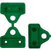 Tenax Clips Rete 5 cm Verde, Scatola da 500 Clips, Clips per Il Fissaggio di reti tessute frangivista e ombreggianti