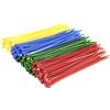 Gocableties 200 Fascette 200 x 2,5 mm, Rosse, Verdi, Blu e Gialle