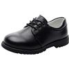 rismart Ragazzi Punta Rotonda Oxfords Formale Vestito Scuola Scarpe Stringate Basse (Bianco 19,30 EU)