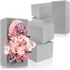com-four® 6x composizione plug-in per composizioni floreali - schiuma plug-in in schiuma floreale - spugna fatta a mano per matrimonio e compleanno