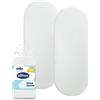 Silentnight Safe Nights, coprimaterasso per lettino, colore: crema