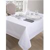 CALITEX Tovaglia in raso bianco (180 x 180)