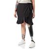 Vero Moda Gonna Corta a Portafoglio Vmhenna Ga Noos Avvolgente, Nero, M Donna