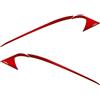 Resin Bike Adesivi Moto Compatibile con Ducati Multistrada Grand Tour 1260 S 2018-2020. Protezione Palpebre Fanali da Urti e Graffi. Adesivi 3D Resinati Zona Fari Moto