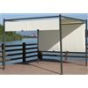 PERGOLA GAZEBO ITACA CON TELO COPERTURA SCORREVOLE 300x300x230h CM ACCIAIO