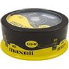 Maxell CD-R80XL confezione da 50 Torre CD vergini 80 min 700 MB velocità 52x