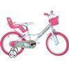Bicicletta Bambina Dino Bikes Hello Kitty 2 14"