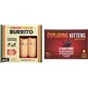 Exploding Kittens Throw Throw Burrito by Card Games for Adults Teens & Kids - Fun Family Games - A Dodgeball Card Game & Un Gioco di Carte - Edizione Inglese