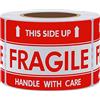HYBSK Hylabelest - Adesivi con scritta Handle with Care This Side Up Fragile, 5,1 x 7,6 cm