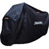 SMARCY Telo Coprimoto Impermeabile Antipolvere, Copertura per Moto Portatile, Nero, Taglia XXXL