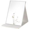 Zcooooool Specchio Specchio per il trucco Super HD portatile grande Specchio per trucco multi-stand Angolo libero/portatile/da tavolo Specchio pieghevole,21X15,2 cm (8,27X5,9 pollici)