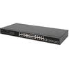 DIGITUS Switch di rete Gigabit Ethernet a 29 porte - Gestito - 24 porte RJ45 + 4 porte SFP + 1 porta console - 10/100/1000 Mbps - 19 pollici - Caratteristiche L2+ - Nero