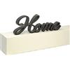 Declea Decorazione in Legno Targa Home Arredo Casa - Scritta d'appoggio, Complemento di arredo, Decorazione d'appoggio per la tua casa Declea Home Decor
