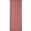 Elbersdrucke Tenda con passanti nascosti Air 06 rosso cognac semitrasparente, 255 x 140 cm, per soggiorno, camera da letto, cucina, corridoio, cameretta dei bambini