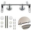 lemgyiamz Cerniera Del Sedile Water Cerniere Wc - Copriwater Accessori Per Coperchio Bagno Di Ricambio In Acciaio Inox Il Fissaggio Lunga Set Usato Fissare Le Parti Fissaggi Kit Facile Da Montare