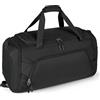 RAINSMORE Borsone Palestra Uomo Borsone da Viaggio Grande Borsa Palestra Donna con Scomparto Scarpe e Tasca bagnata Duffel Bag Gym Bag 40L Grigio