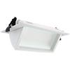 Faro LED da Incasso 44W Foro 210x130 Bianco con driver Philips Colore Bianco Naturale 4.000K