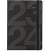 Letts of London Letts Block - Agenda accademica 2023/2024, visualizzazione settimanale, formato A5, colore: nero