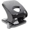 Rapesco 1525 ECO X5-40ps Perforatrice a 2 Meno Sforzo, Capacità 40 Fogli, Nero