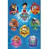 empireposter 737304 Paw Patrol - Crests - Animali Cani Bambini Poster Serie TV Televisiva Stampa - Dimensioni 61 x 91,5 cm, Carta, Multicolore, 91,5 x 61 x 0,14 cm